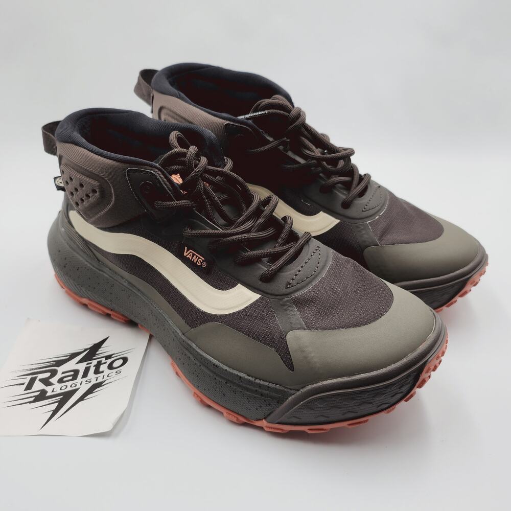Mens Size 7 Vans Sneakers MTE Crosspath Mid Top Bitter Chocolate women 8.5 new